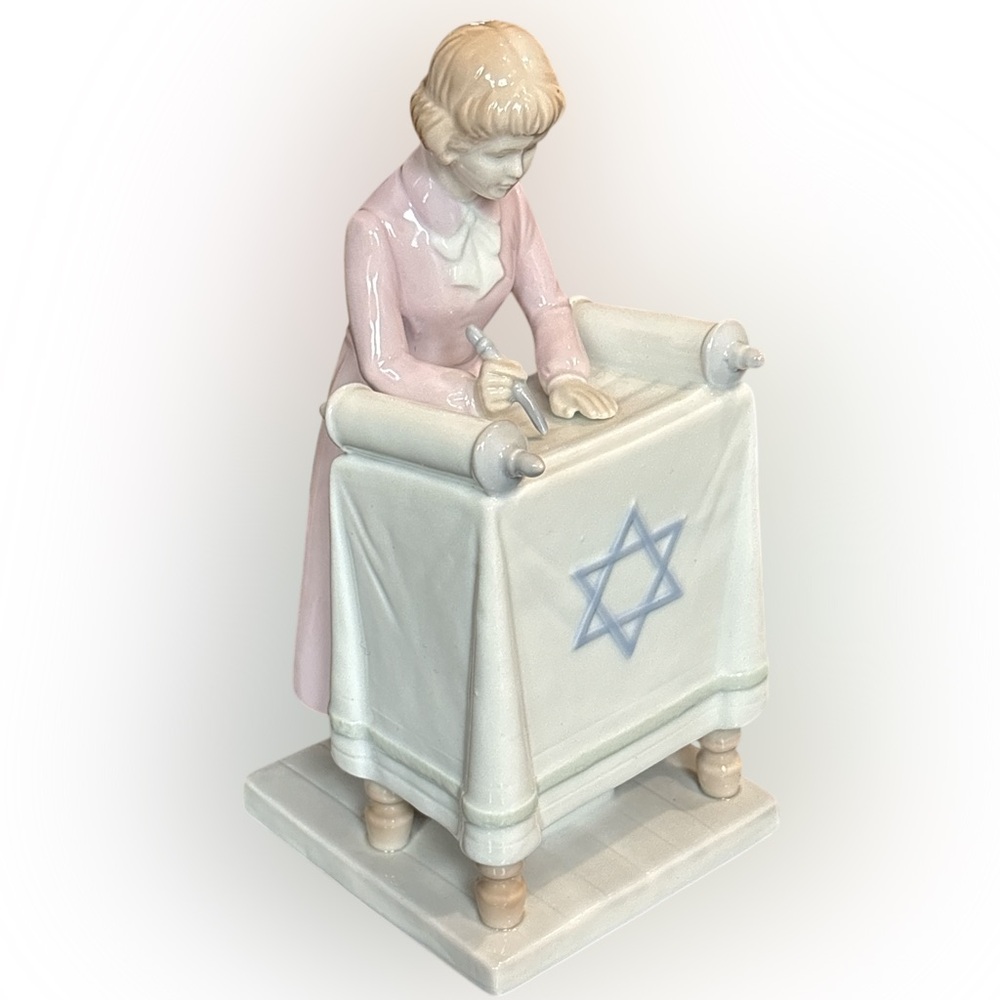 Vtg Moshe Yakov Israel Giftware Design Limited Edition Porcelain Figurine Teen - Picture 6 of 7